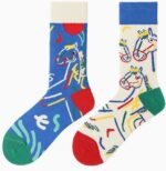 Mismatched Casual Socks - Image 7